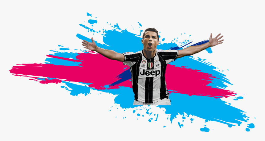 Transparent Colorful Png - Png Ronaldo Cr7 Juventus, Png Download, Free Download