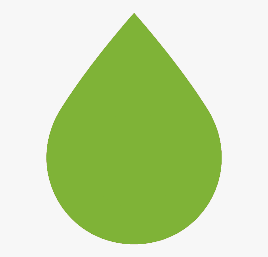 Green Water Drop Icon , Png Download, Transparent Png, Free Download