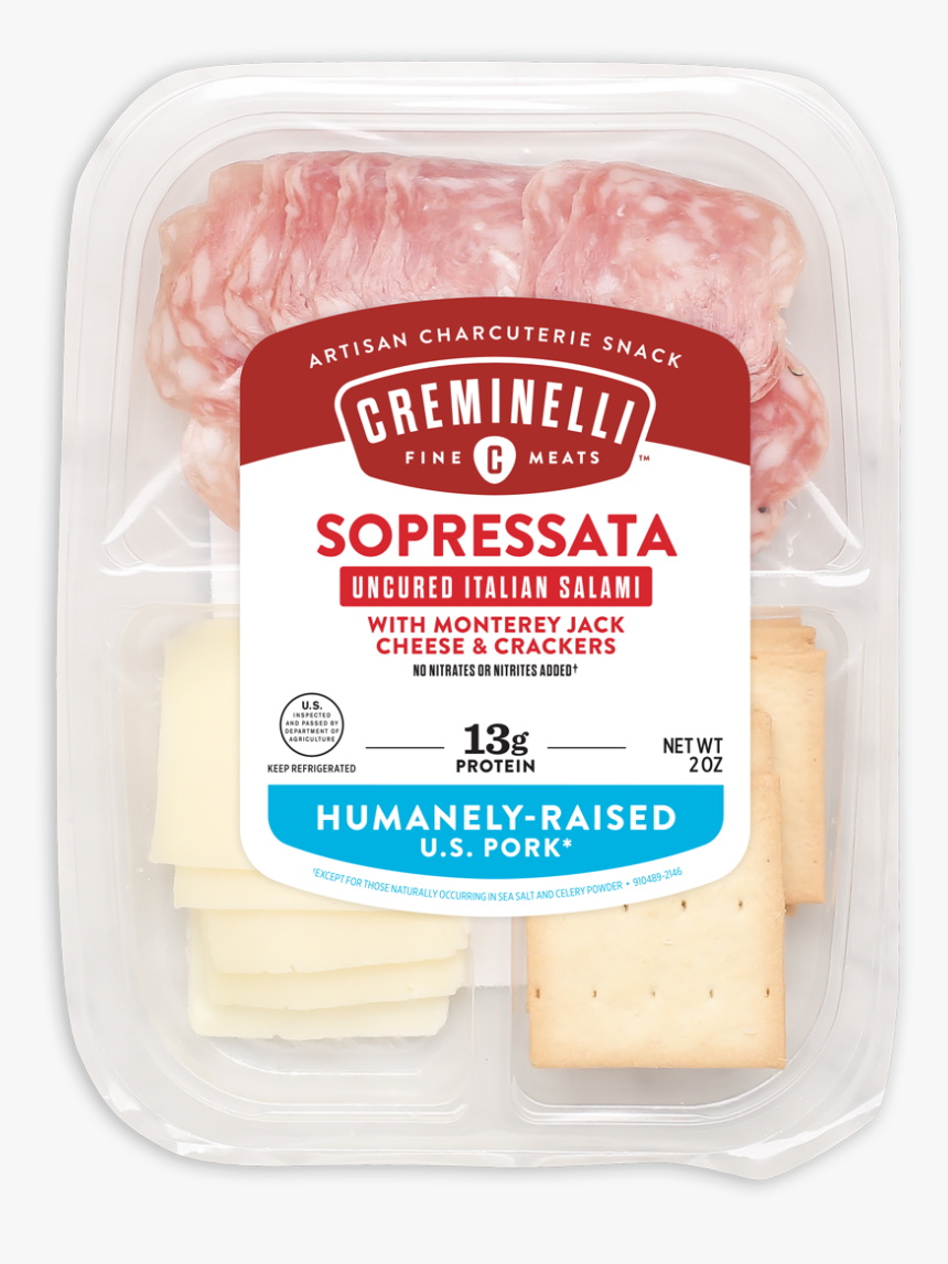 Creminelli Sopressata And Monterey Jack, HD Png Download, Free Download