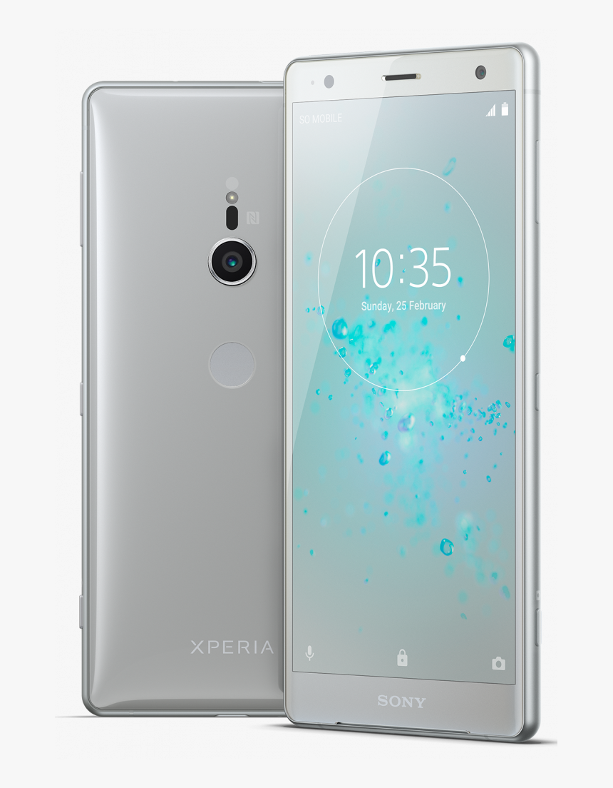 Sony Xperia Xz2 - Sony Xperia Xz2 Liquid Silver, HD Png Download, Free Download