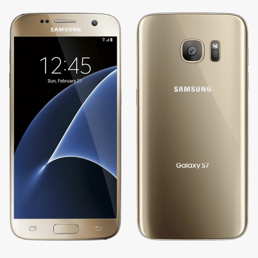 Samsung Galaxy S7 Gold - Galaxy S 7 Gold, HD Png Download, Free Download