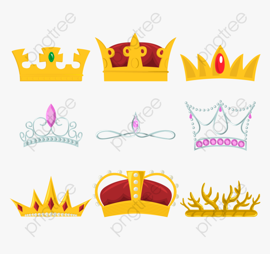 King And Queen Crown Png - Portable Network Graphics, Transparent Png, Free Download