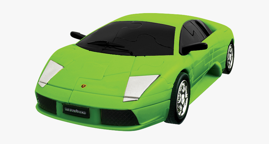 3d Puzzle Cars - Car 3d Puzzle Green, HD Png Download, Free Download