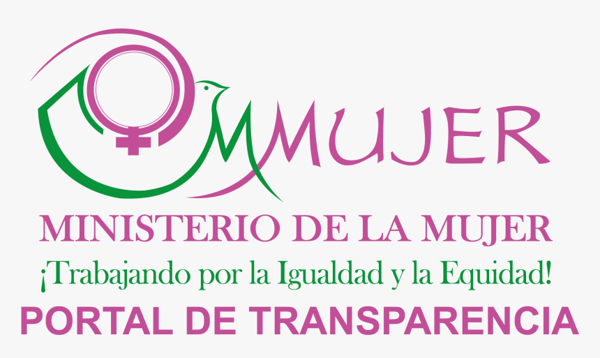 Mujer Png - Logo Transparencia - Ministerio De La Mujer, Transparent Png, Free Download
