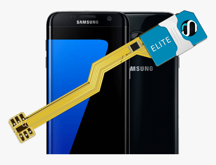 Galaxy S7 Edge - Dual Sim Adapter Samsung Galaxy S7 Edge, HD Png Download, Free Download