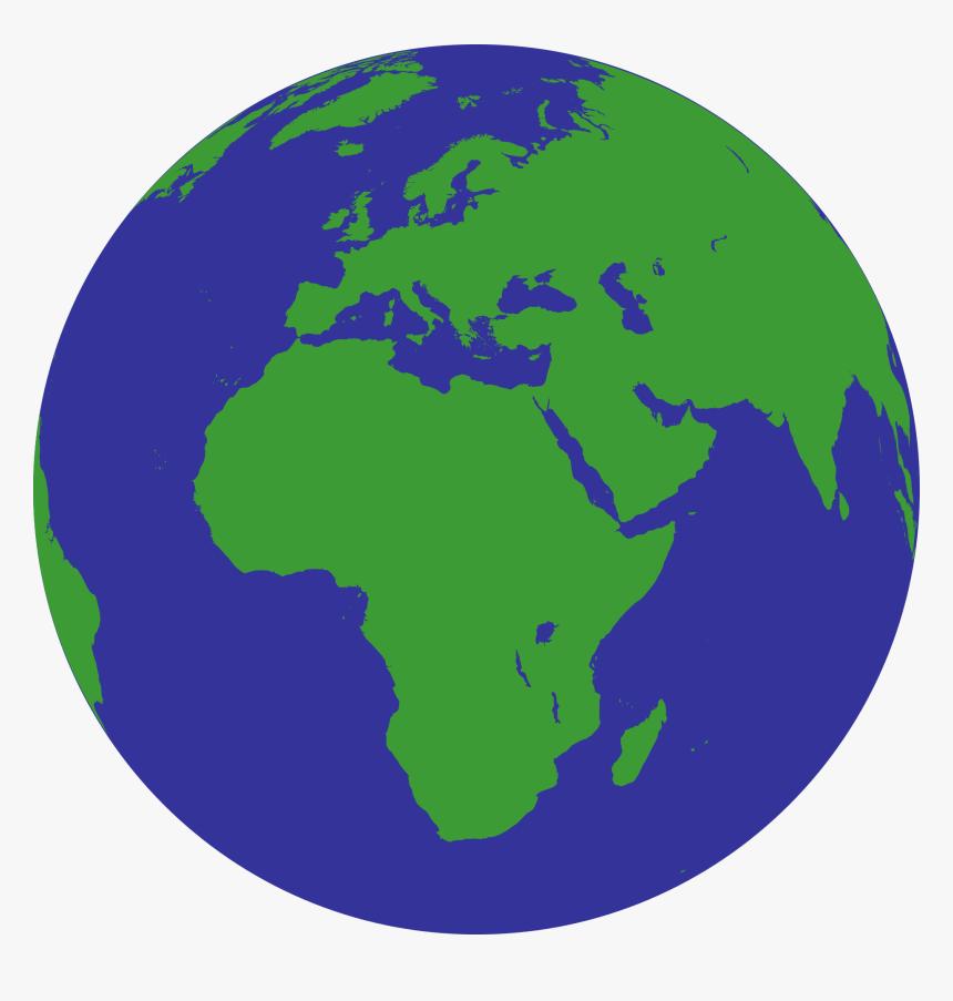 Globe, World, Green, Blue, Earth, Planet, Africa, Ocean, HD Png Download, Free Download