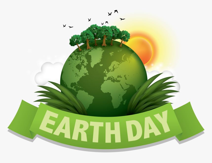 Earth Day Green World Environment Day - Earth Day Vector Png, Transparent Png, Free Download