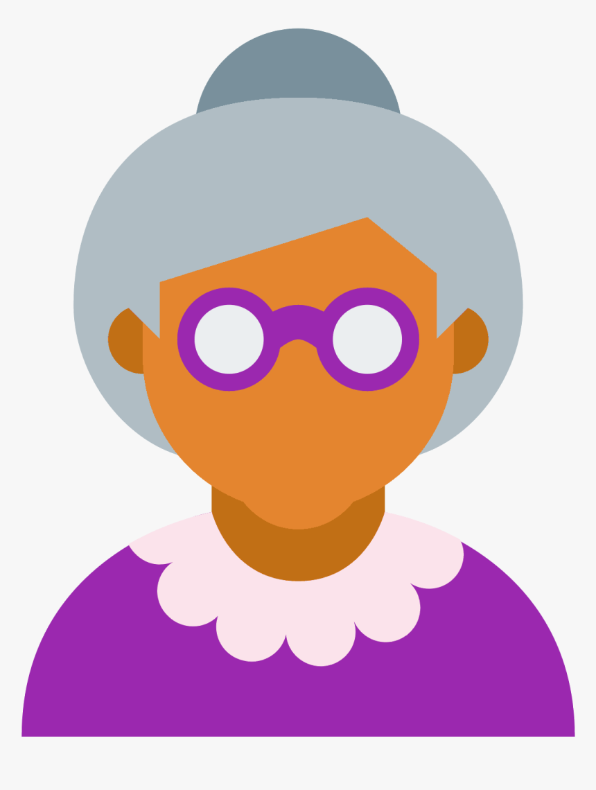 Old Woman Icon, HD Png Download, Free Download