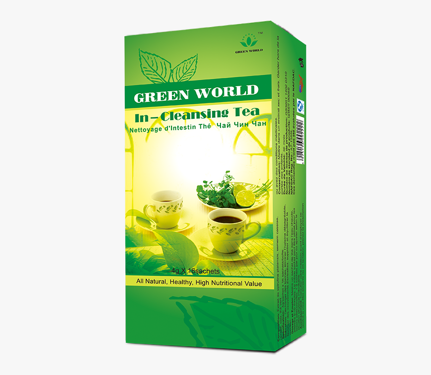 Green World Slimming Tea, HD Png Download, Free Download