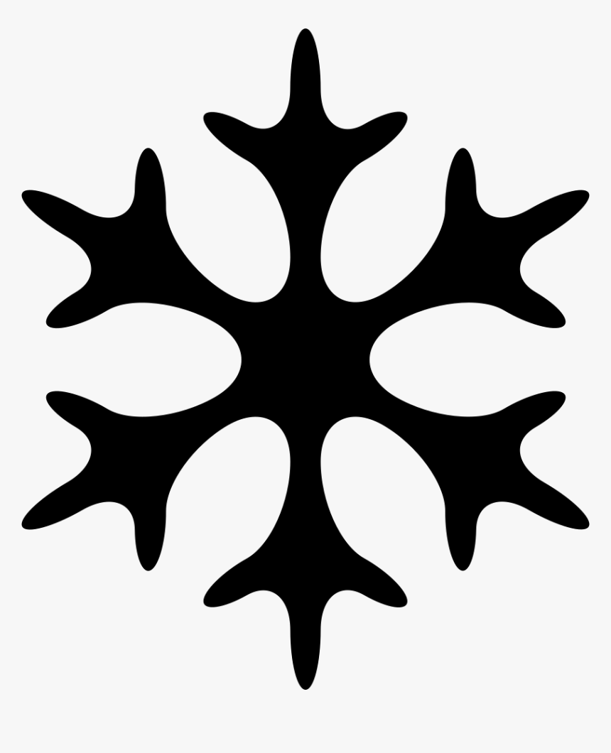 Christmas Png Shapes Snowflake Christmas Star Shape - Snowflake Snow Patrol Logo, Transparent Png, Free Download