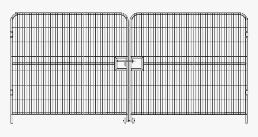 Heras Fencing Vehicle Gates, HD Png Download, Free Download