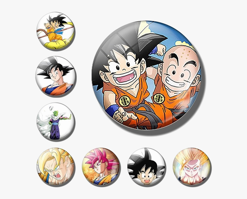 Dragon Ball Magnet Clipart Best Of Pcs Set Goku Fridge - Dragon Ball, HD Png Download, Free Download