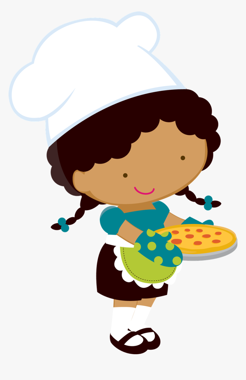 Baking Clipart Pizza Cozinheira Desenho - Cozinheira Desenho Png, Transparent Png, Free Download