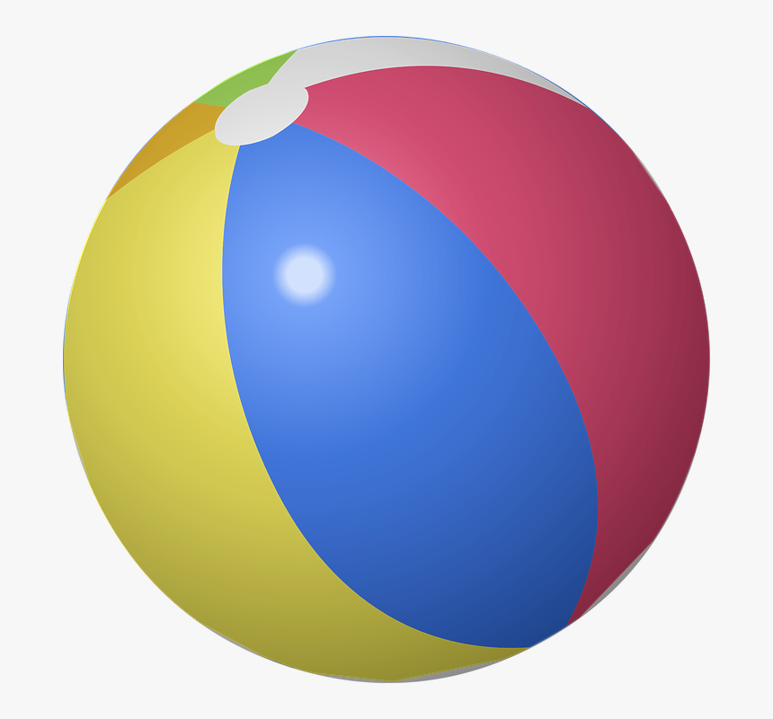 Beach Ball Clipart Png, Transparent Png, Free Download
