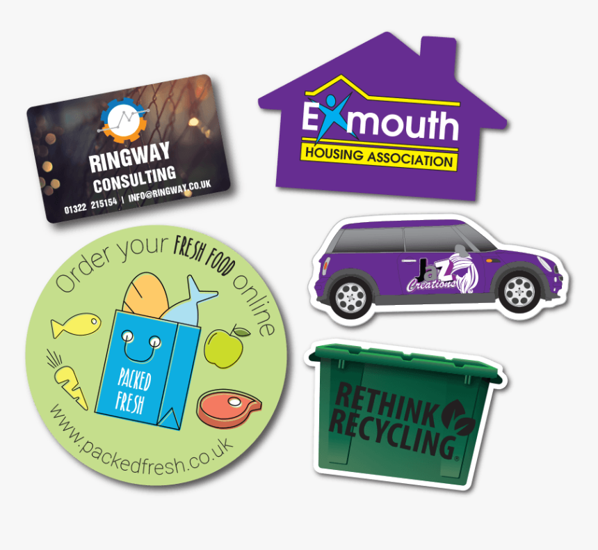 Various Shaped Promotional Fridge Magnets - Label, HD Png Download, Free Download