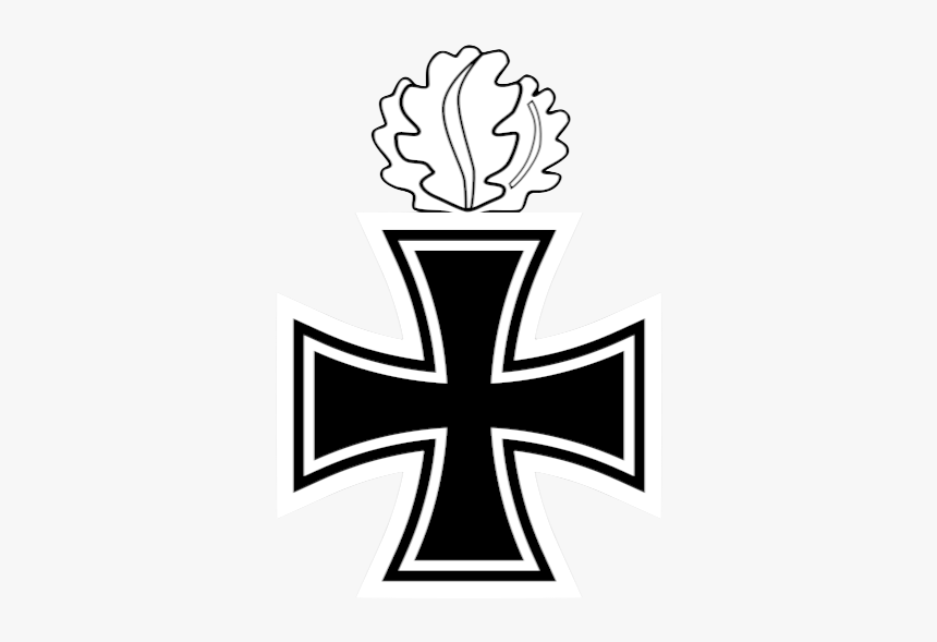 Iron Cross With Oak Leaves - Wehrmacht Logo, HD Png Download, Free Download