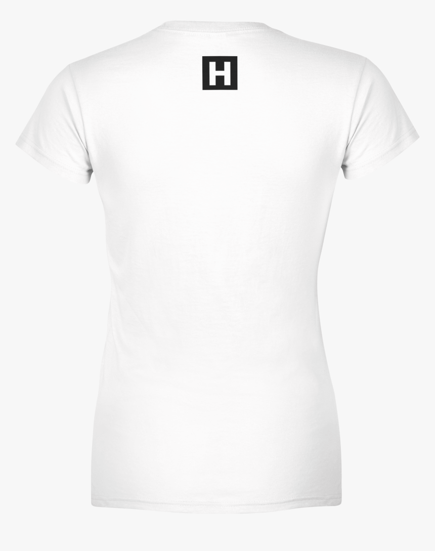 Hstlr Clothing Women"s Tee White Back - Cycling Jersey White Template, HD Png Download, Free Download