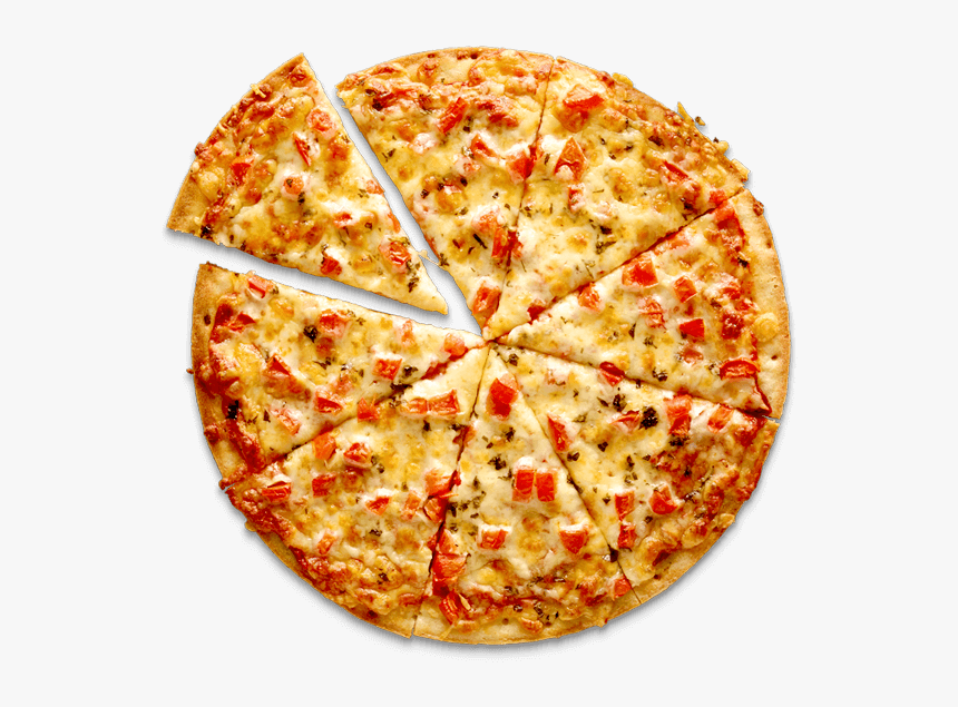 Margherita Pizza Hd Png, Transparent Png, Free Download