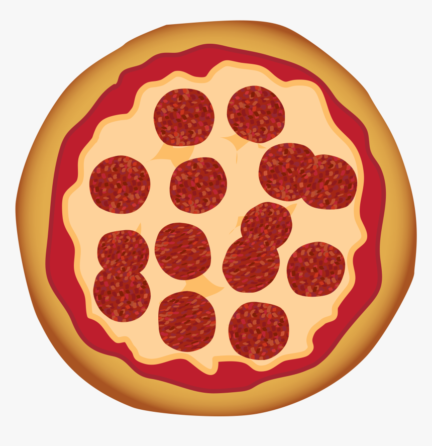 Cartoon Pizzas - Clipart Library - Pizza Cartoon Transparent Background, HD  Png Download - kindpng