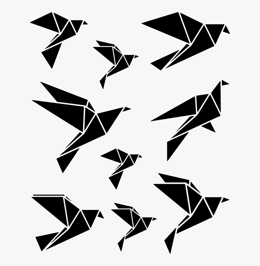 Pajaros Con Figuras Geometricas, HD Png Download, Free Download