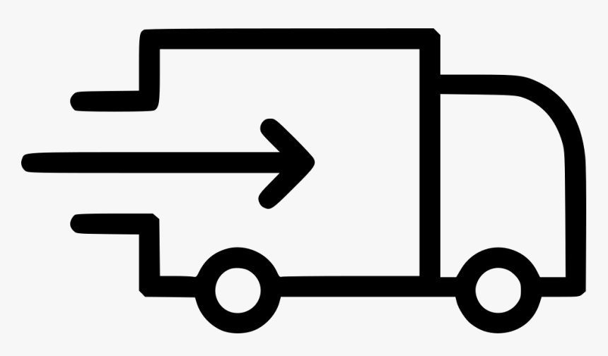 Truck Delivery Shipping Van Fast Import - Delivery Icon Png White, Transparent Png, Free Download