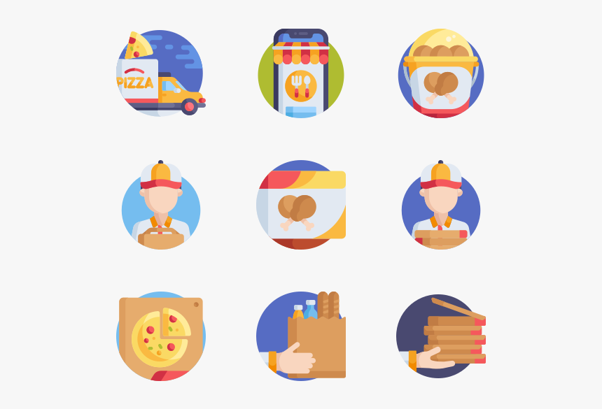 Food Delivery - Order Icon, HD Png Download, Free Download