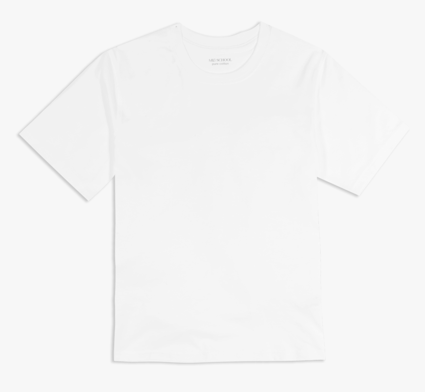 White T Shirt Unisex, HD Png Download - kindpng