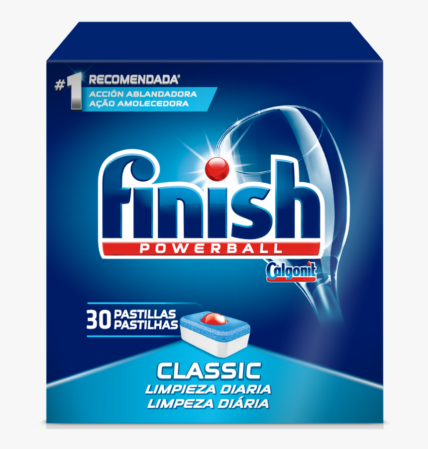 Finish Detergente Lavavajillas Classic - Finish, HD Png Download, Free Download