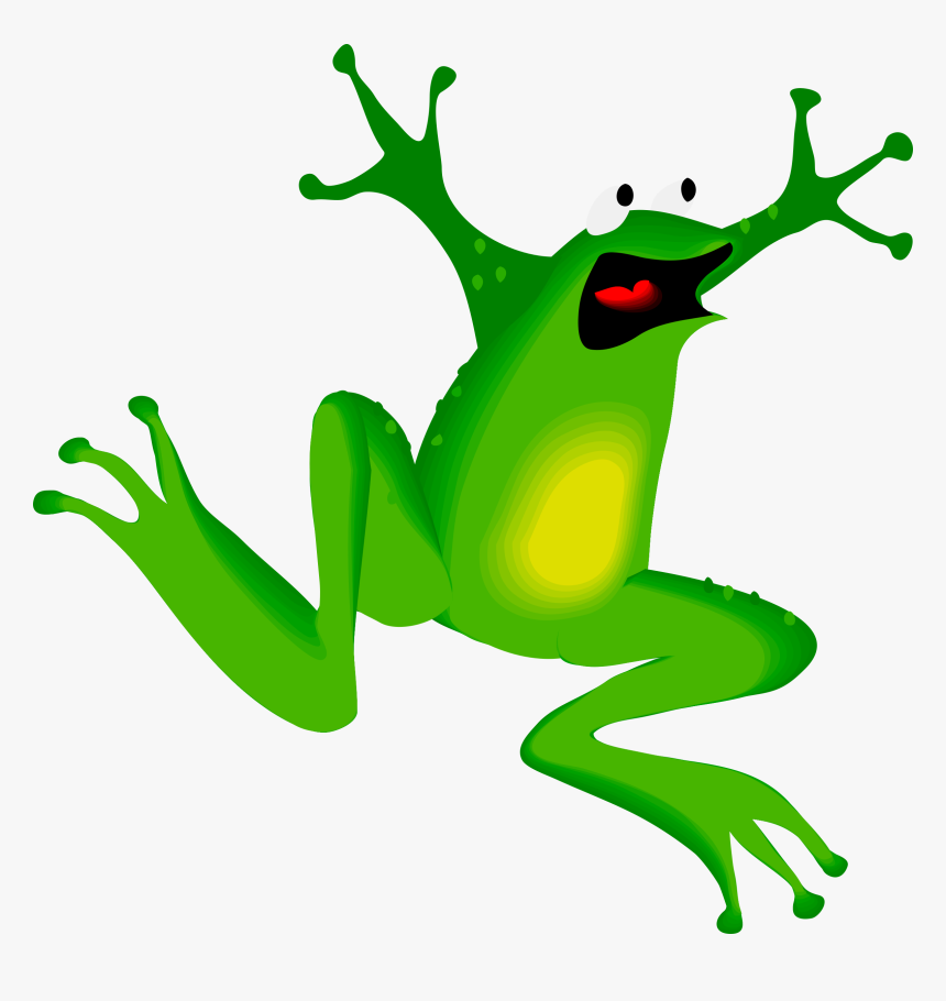 Jumping Frog Png Image - Jumping Frog Cartoon, Transparent Png, Free Download