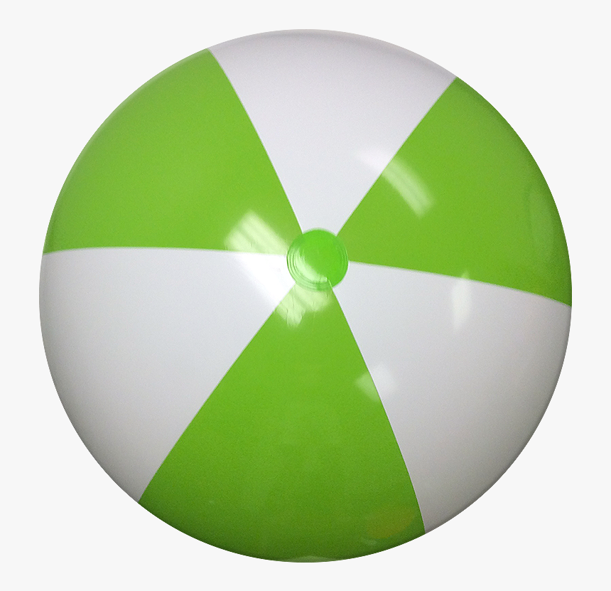 Largest Selection Of Beach Balls With Fast Delivery - Green And White Beach Balls, HD Png Download, Free Download