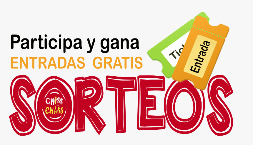 Sorteos De Entradas Gratis , Png Download, Transparent Png, Free Download