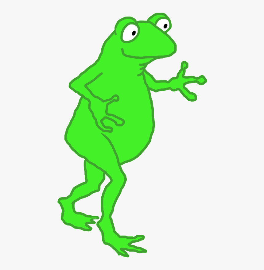 Frog Man - Dancing Frog Png, Transparent Png, Free Download