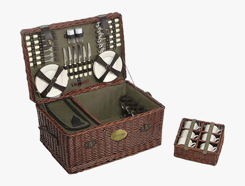 Lifestyle Appliances Family Picnic Hamper Lfs1000 - Willow Picnic Basket, HD Png Download, Free Download