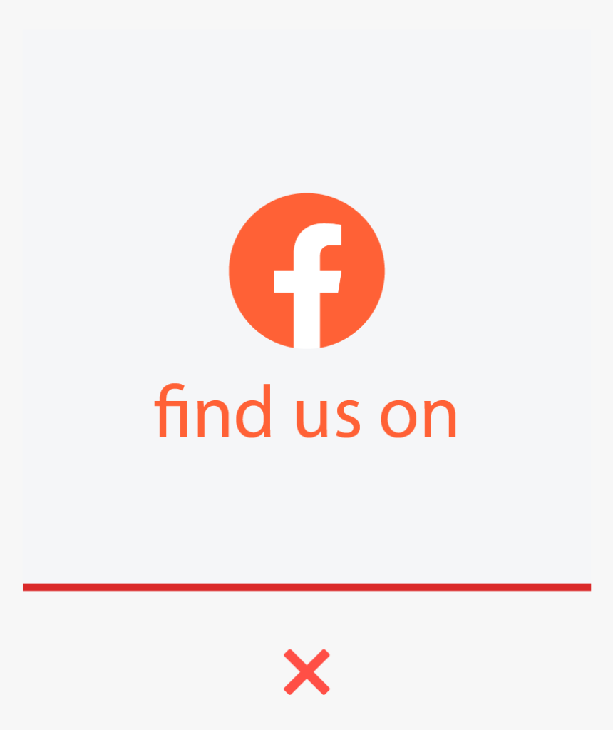 Us On Facebook, HD Png Download, Free Download