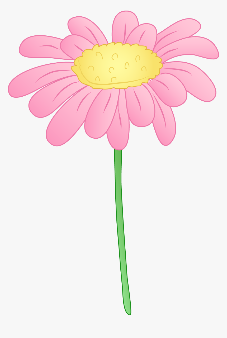 Flower Clipart Pretty - Clipart Png Single Flower, Transparent Png, Free Download