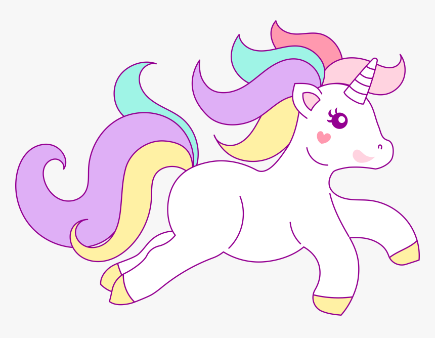 Free Hand Drawn Unicorn Pretty Things For Clipart, HD Png Download, Free Download