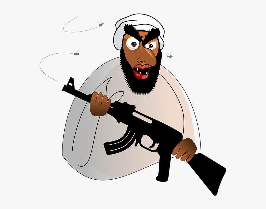 Terrorista, Je Suis Charlie, Penal, Armado, Pistola - Terrorists Png, Transparent Png, Free Download