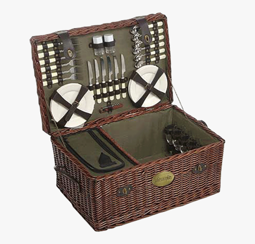 Lifestyle Appliances Family Picnic Hamper Lfs1000 - Picnic Basket, HD Png Download, Free Download