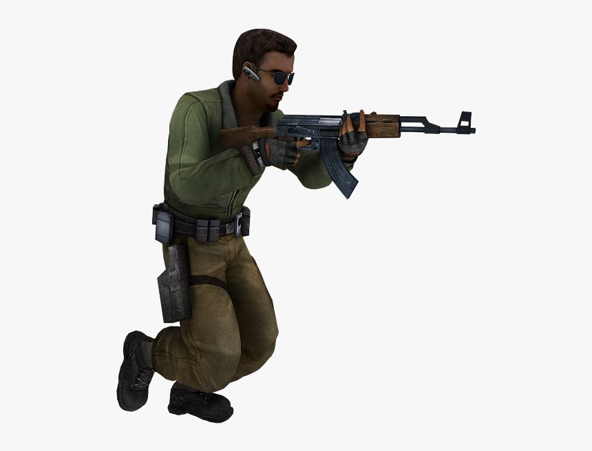 Clique Para Tamanho Original - Counter Strike Source Terrorist Characters, HD Png Download, Free Download