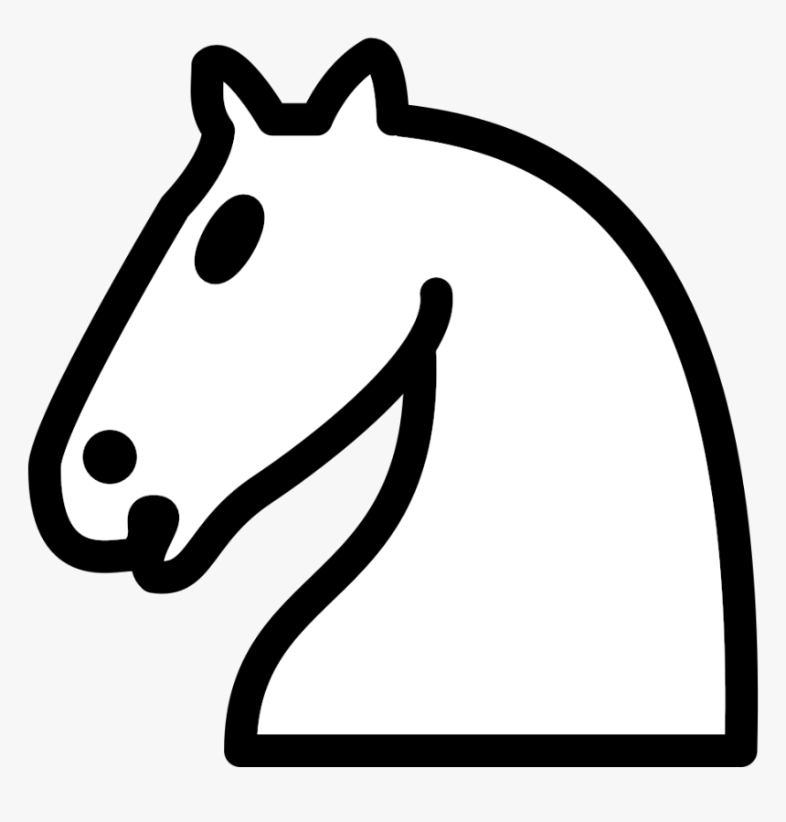White Knight Chess Png, Transparent Png, Free Download