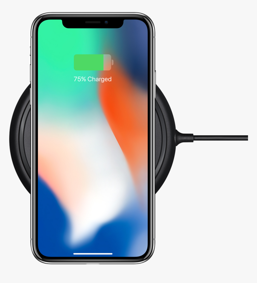 Iphone"s Wireless Charging Png Image Free Download - Qi Wireless Charger Iphone X, Transparent Png, Free Download