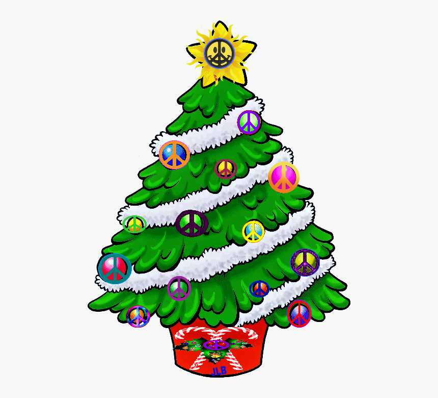 Clipart Christmas Tree Transparent, HD Png Download, Free Download
