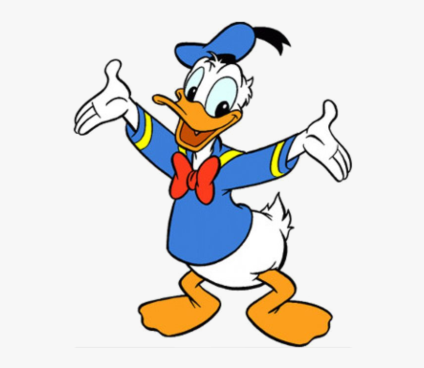 donald duck face clipart cartoon