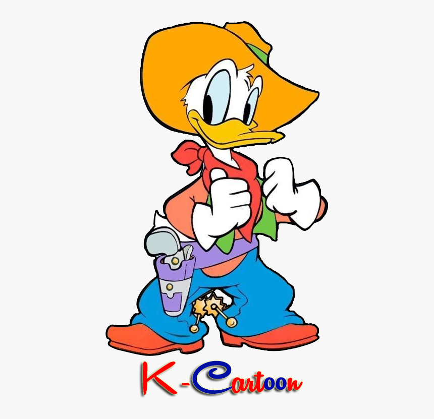 Transparent Donald Png - Pato Donald Vaquero, Png Download, Free Download