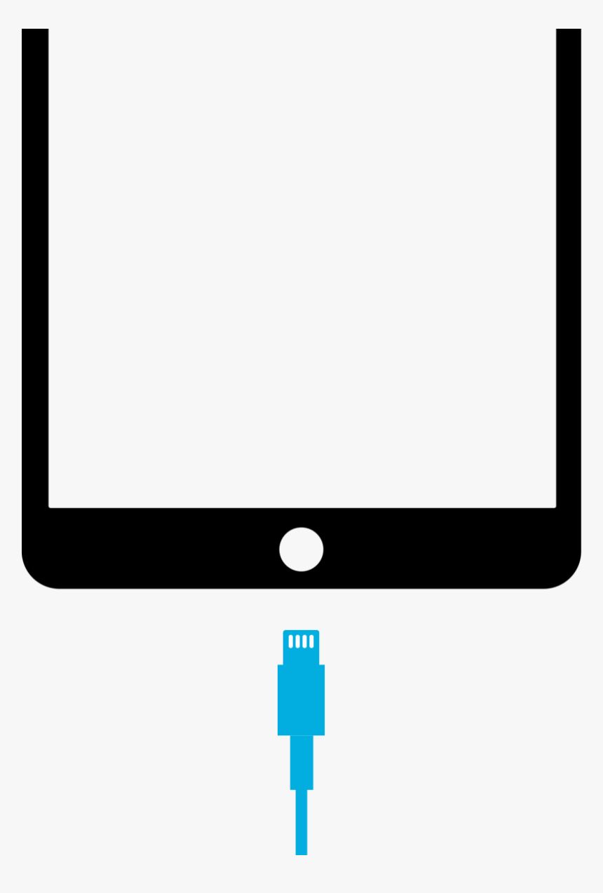 Iphone 6s Plus Charger Port Repair - Plug In Ipad Clipart, HD Png Download, Free Download