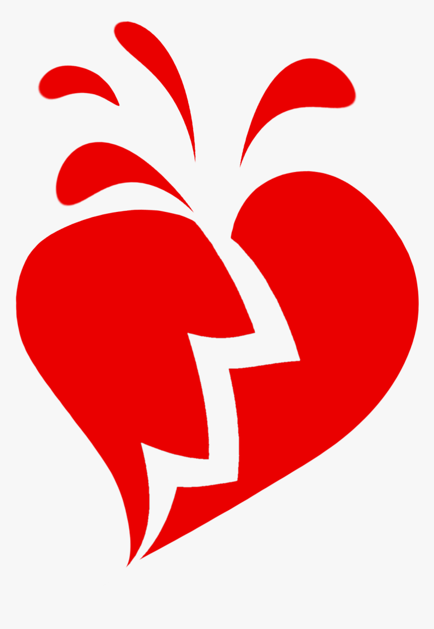 Broken Heart Transparent Png - Heart Broken Png Gif, Png Download, Free Download