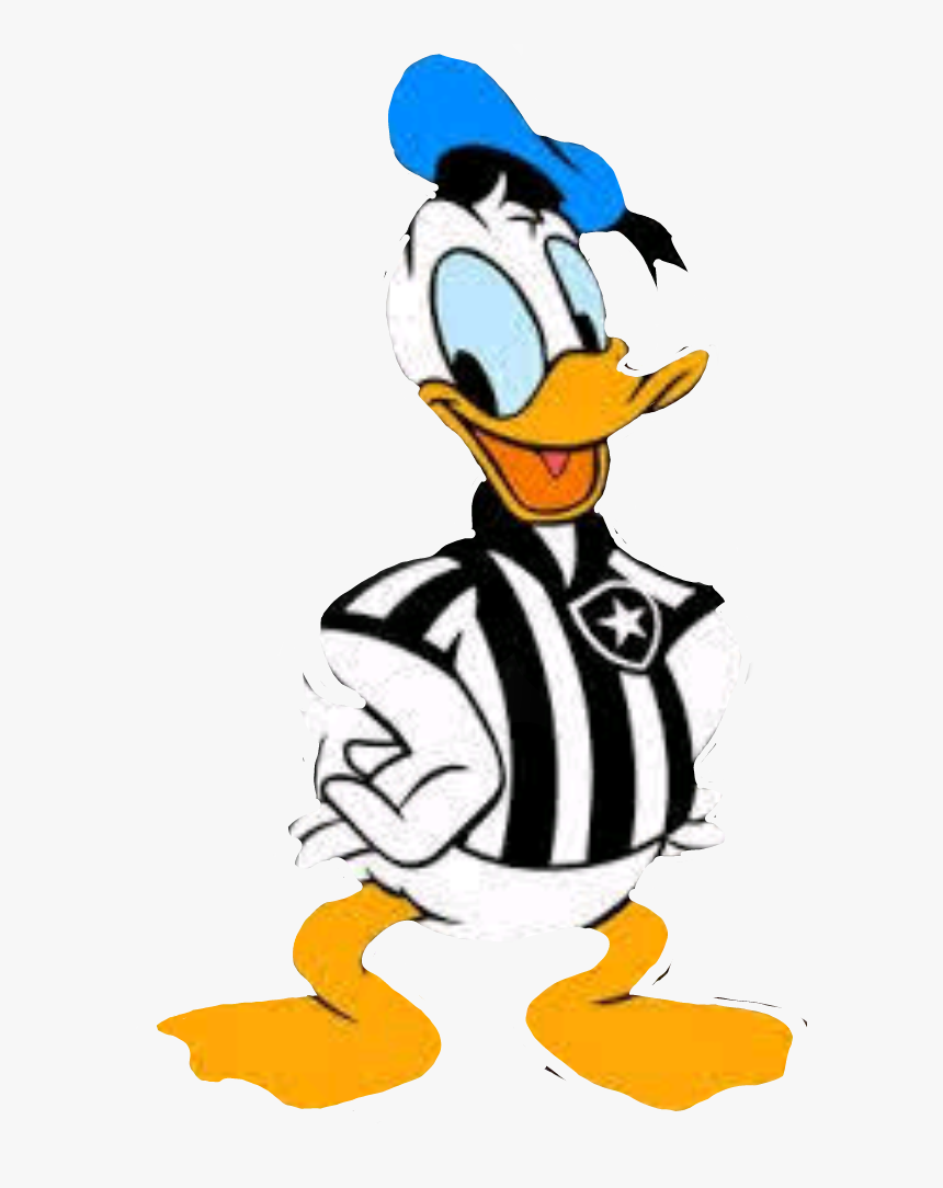 #donald #pato Fonald #botafogo #botafogo Fr # Brasil - Donald Duck, HD Png Download, Free Download