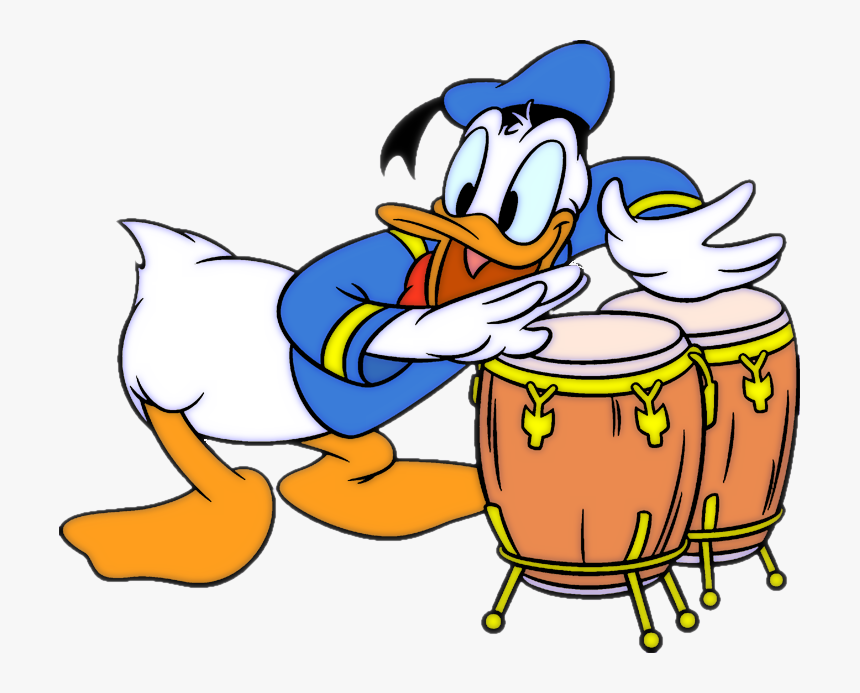 Imagenes Pato Donald Y Familia Jpg, Png - Donald Duck Music Png, Transparent Png, Free Download