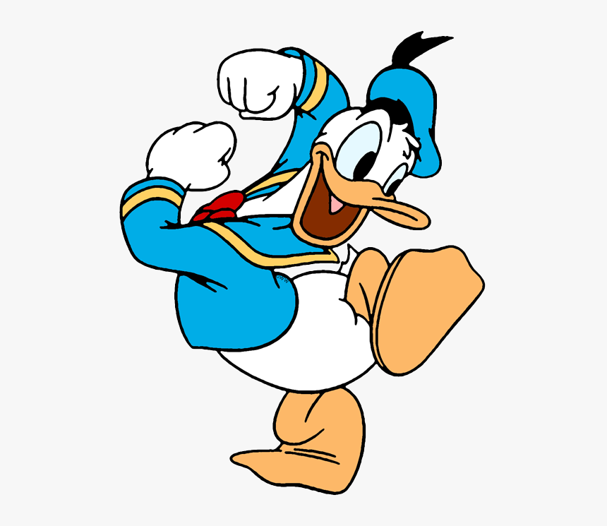 Donald Duck Mickey Mouse Daisy Duck Minnie Mouse - Disney Clipart Donald Duck, HD Png Download, Free Download