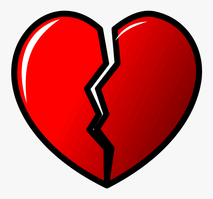 Heart Breaking Gif Png, Transparent Png, Free Download